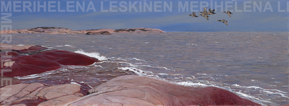 Ukkonen nousee, Källskär, Kökar
