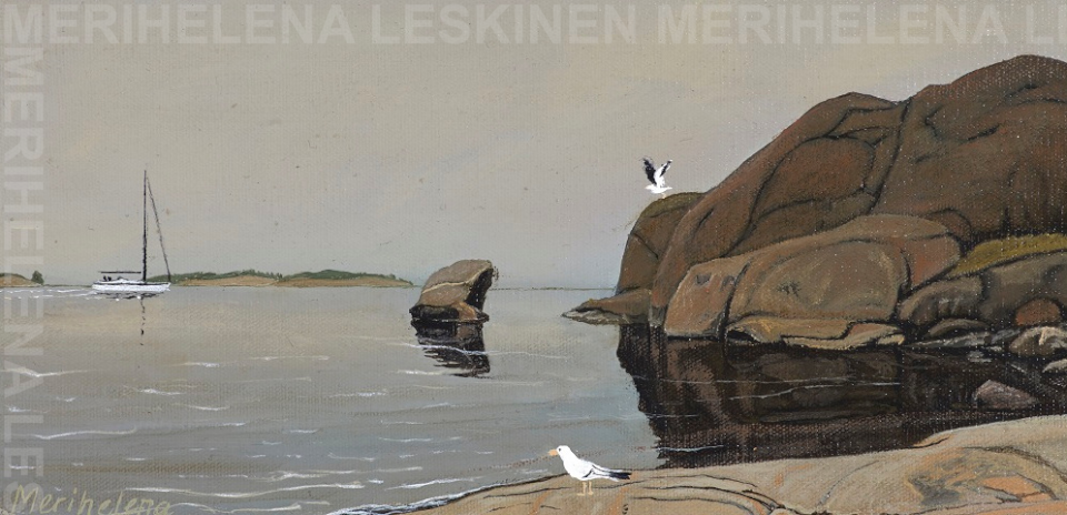 Vänön kallioita